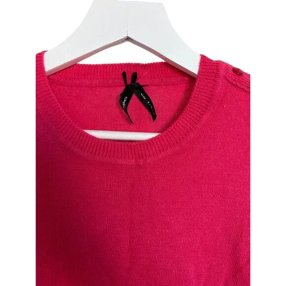 Atmosphere Raspberry Sweater Top - Picture 4 of 6